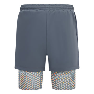Pantalon De Yoga Homme ALO 2-en-1 Stability - Short + Collant Compression, Taille S, Poches