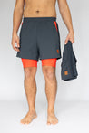 Conall 2-in-1 Shorts-Shorts-zed & zeus-Grey/Coral-S-ZED & ZEUS