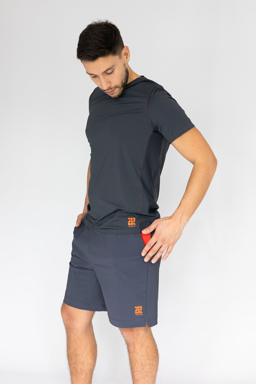 Clifton Men's Yoga T-Shirt breathable and sustainable – ZED & ZEUS