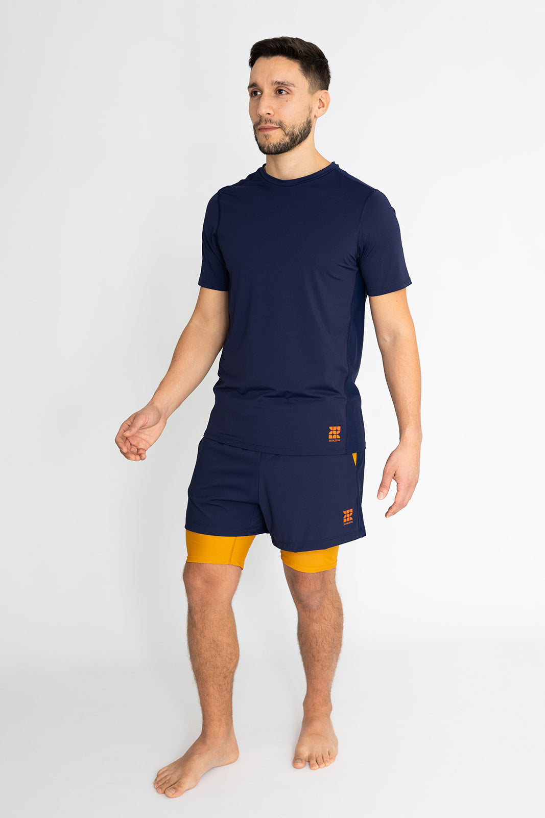 Conall 2-in-1 Shorts-Shorts-zed & zeus-Navy/Yellow-XL-ZED & ZEUS