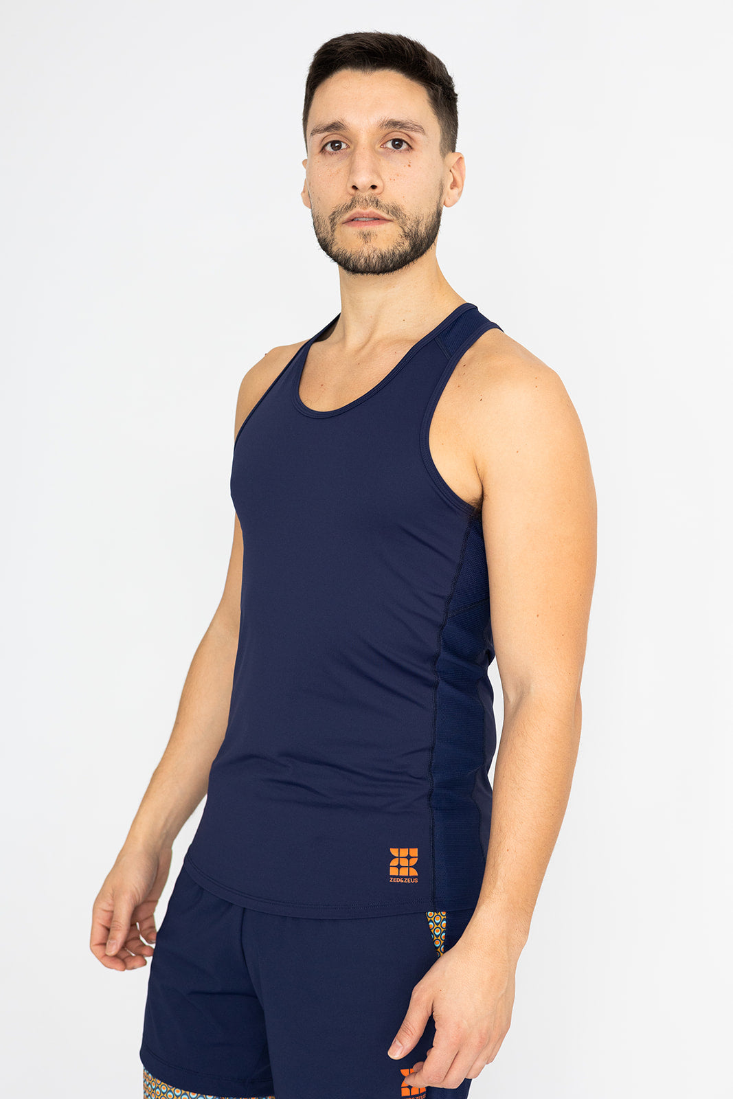 Navagio Vest Top-Vests-zed & zeus-Navy-M-ZED & ZEUS